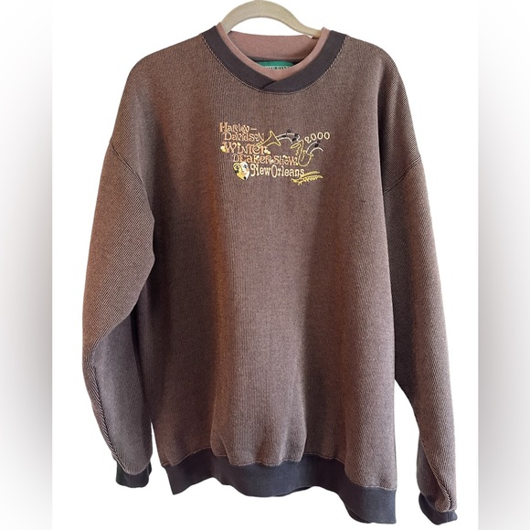 Harley-Davidson Other - 🔥🔥🔥Vintage Harley Davidson Winter Dealer Show New Orleans Year 2000 Sweater.